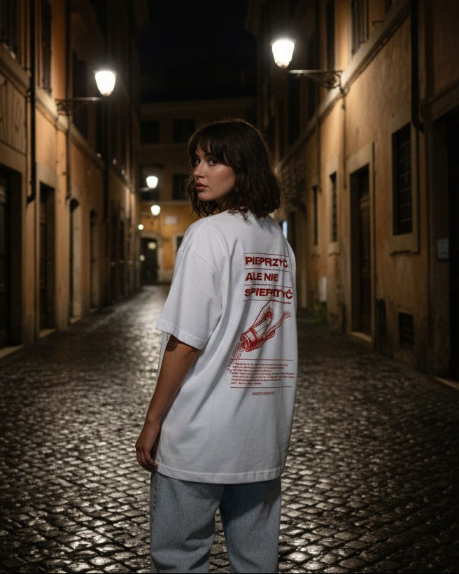 T-Shirt Unisex – Pieprzyć ale nie Spieprzyć