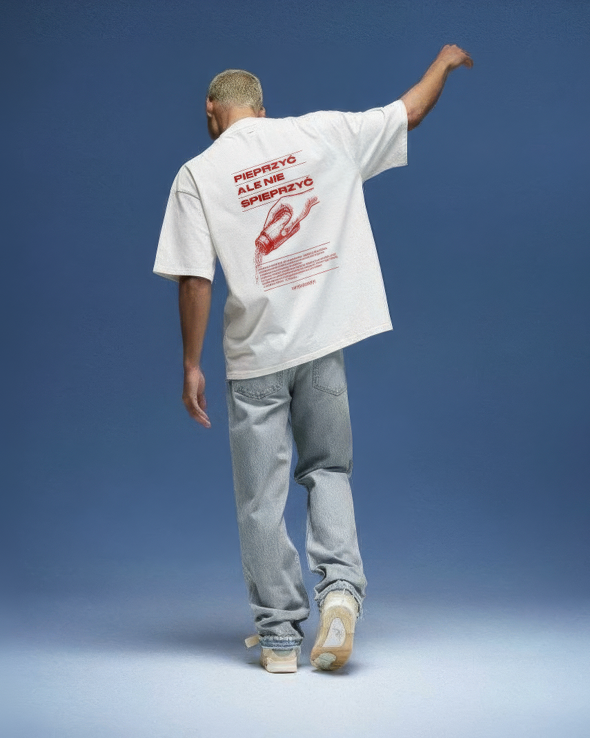 T-Shirt Unisex – Pieprzyć ale nie Spieprzyć