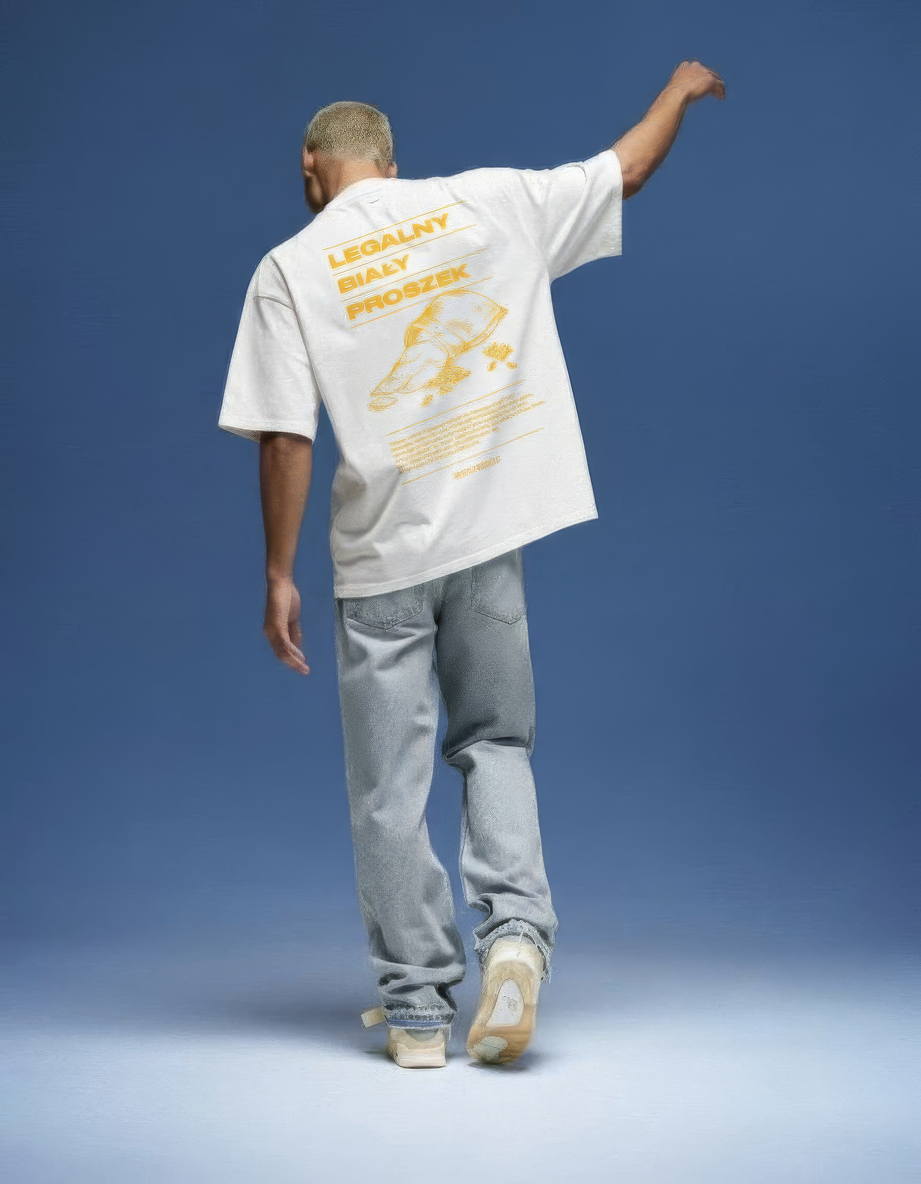 T-Shirt Unisex – Legalny Biały Proszek