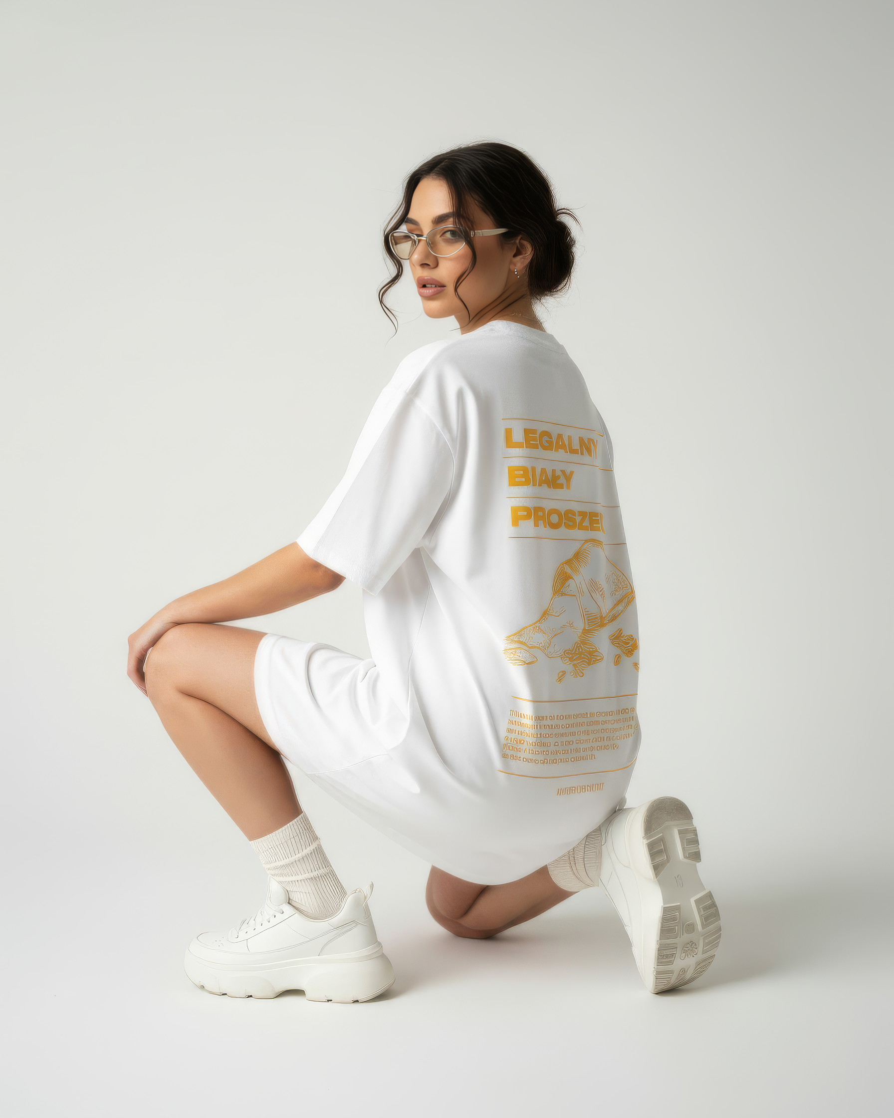 T-Shirt Unisex – Legalny Biały Proszek