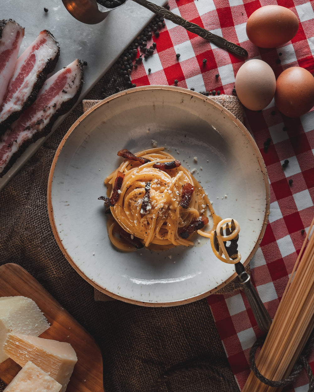 Makaron na talerzu — fotografia z galerii e-booka PASTA