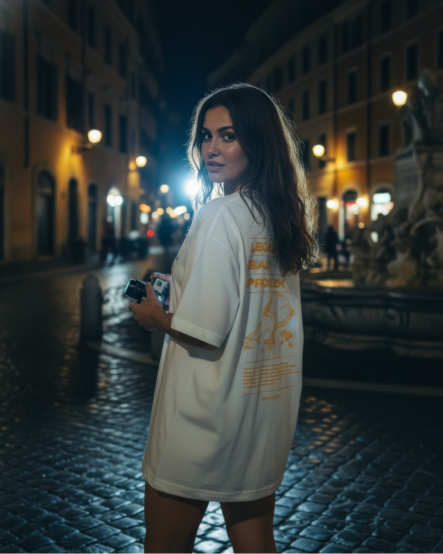 T-Shirt Unisex – Legalny Biały Proszek